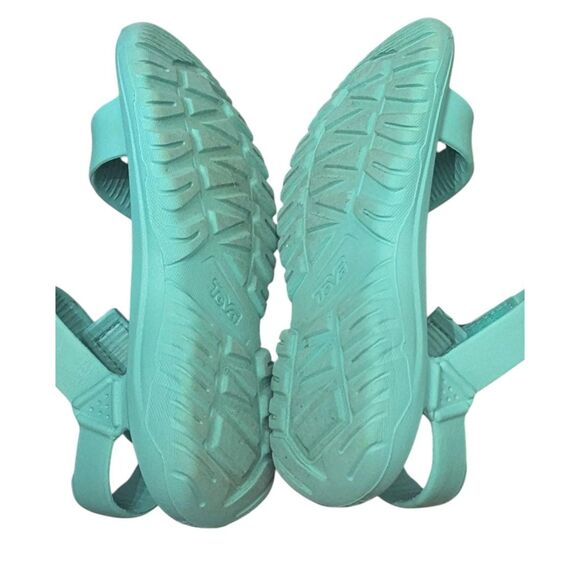 TEVA Hurricane Drift Sandals W7 Aqua Teal Gorpcore Water Shoes EVA Foam - Picture 5 of 5